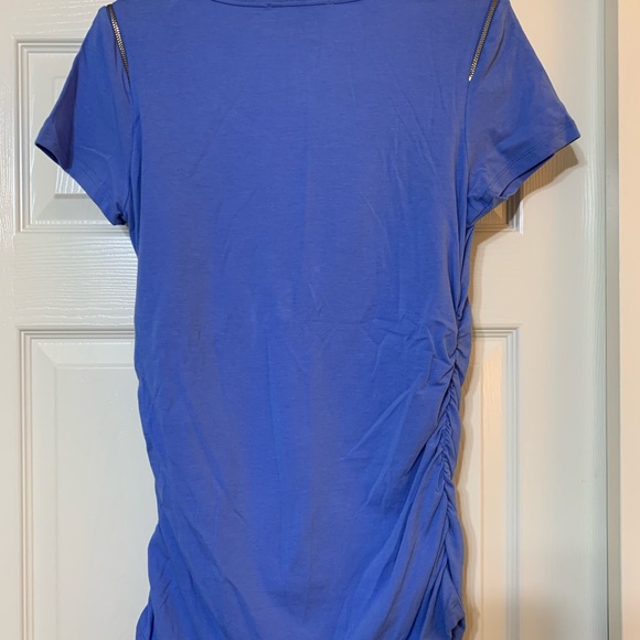 Michael Kors Women’s Periwinkle Blue Shirt Size M - Picture 2 of 3